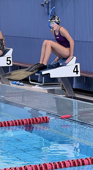 Finswimming: Lia und Valeria räumen in Chemnitz ab